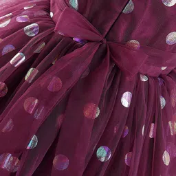 mark & mia Mark and Mia Polka Dot Print Peplum Dress image 5