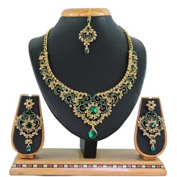 Anouk Gold-Plated Stone Studded Jewellery Set-picture-34