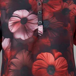 TITTLI Pack Of 2 Printed Mandarin Collar Tunic With Trousers Co-Ords image 5