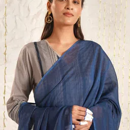 JAYPORE Printed Cotton Silk Dupatta image 2