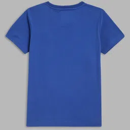 Blue Giraffe Boys Colourblocked T-shirt image 2