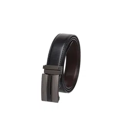 Provogue Men Textured Reversible Formal Belt image 4