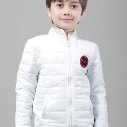 HOUSE OF VEDAS Boys Lightweight Padded Jacket with Patchwork-picture-39