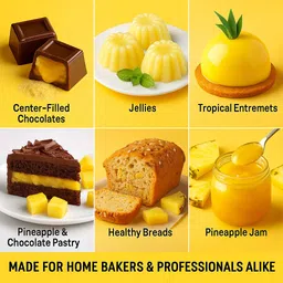confect Pineapple Powder | Pure & Natural Powder for Baking, Beverages & Juices, Nutrition Drink image 4