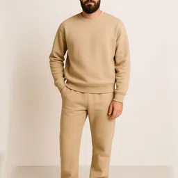 Organic Chics Men Round Neck Mid-Rise Tracksuits-picture-42