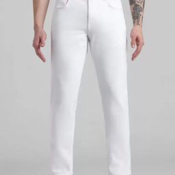 LINARIA Men Classic Slim Fit Mid-Rise Jeans-picture-38