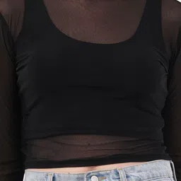 clobug Net Crop Top image 5