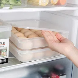 keitsi Plastic Fridge Container- 2 dozen image 3