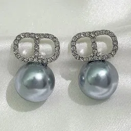 Estailo fashion Geometric Studs Earrings image 3