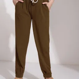 Tokyo Talkies Women Straight Fit Trousers-picture-37