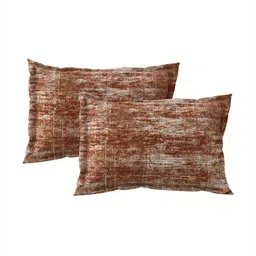 Salona Bichona Red & White Floral 180 TC King Bedsheet with 2 Pillow Covers image 5