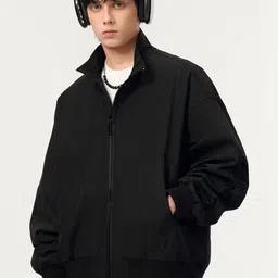 StyleCast x Revolte Stand Collar Tailored Jacket image 4