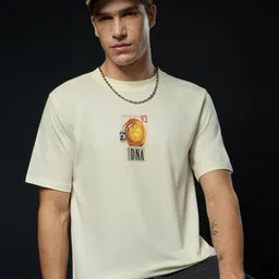 The Souled Store Men Jurassic park Graphic Printed Pure Cotton Relaxed Fit T-shirt-picture-39