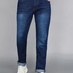 metronaut Men Slim Mid Rise Dark Blue Jeans-picture-23