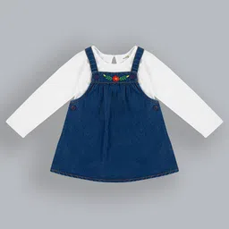 ShopperTree Girls Dungarees With T-shirt-image-5