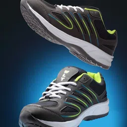 asian Bullet-02 sports shoes for men | Latest Stylish Casual sport shoes for men | running shoes for boys | Lace up Lightweight grey shoes for running, walking, gym, trekking, hiking & party Running Shoes For Men image 4