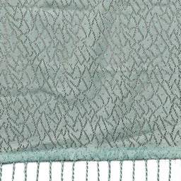 The Textile Hub Checked Supernet Saree image 3