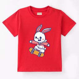 BLUSHES Kids Graphic Printed Round Neck Cotton T-shirt-picture-19