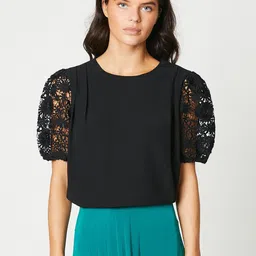DOROTHY PERKINS Lace Sleeves Top-picture-48