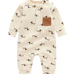 StyleCast x Revolte Boys Printed Cotton Rompers-picture-12