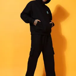 GRIFFEL Men Cotton Hooded Printed Tracksuits image 4