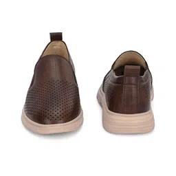 Mast & Harbour Men Perforations Slip-On Sneakers image 4