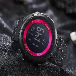 Hala Men Patterned Dial Water Resistant Digital Watch BEN-RED-SINGLE-picture-41