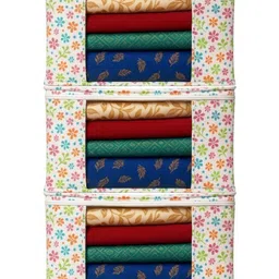 INNWYN White 3 Pieces Crack Resistant Multi-Utility Organisers image 1