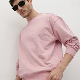 The Roadster Life Co. Relaxed Fit Graphic Printed Sweatshirt-image-95