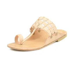 STEPHORN Men Cream Sandals image 4