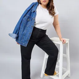 Style Quotient Plus Women Comfort Straight Fit High-Rise Stretchable Jeans image 5