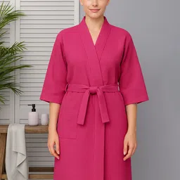 STELLAR HOME Breeze 280 GSM Cotton Bath Robe-picture-39
