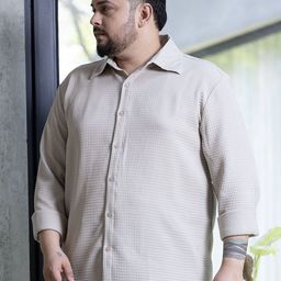 Instafab Plus Men Comfort Opaque Casual Shirt-picture-2