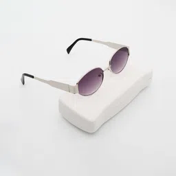 PELLE LUXUR Women Oval Sunglasses with UV Protected Lens PL25GS10-picture-36