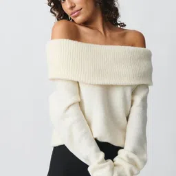 LULU & SKY Women Off Shoulder Pullover Sweaters-picture-34