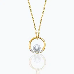The Aira Bling Gold Stainless Steel Necklace-picture-34
