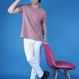 Moda Rapido Men Classic Relaxed Fit Slash Knee Jeans image 4