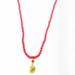 RAVIOUR LIFESTYLE Brass-Plated Synthetic Necklace image 2