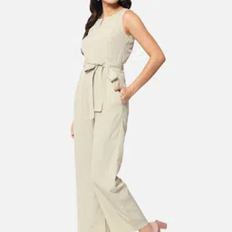 OTIRA Waist Tie-Ups Basic Jumpsuit image 5