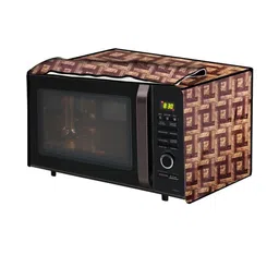 The Furnishing Tree PVC Waterproof Microwave Oven Cover Compatible for LG 28L MC2886BLT Seamless Pa-picture-40