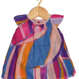 HERE&NOW Kids girls colourful A-Line Dress-picture-40