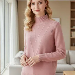 bebe Women Cable Knit Pullover-image-50
