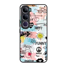 QRIOH Typography Printed Vivo Y300 5G Back Case Mobile Accessories-picture-54
