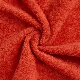 SPACES Colorfas Red 2 Pieces Pure Cotton Hand Towels image 3