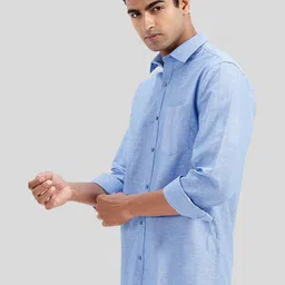 UATHAYAM Men Slim Fit Casual Shirt image 2