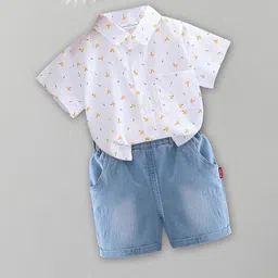 FOREVER FRIDAY Boys Printed Shirt with Shorts-picture-38