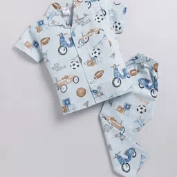 NAUTI KIDZ Boys Printed Night suit-picture-20