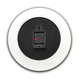 OLIVE TREE White & Black Printed Round Shaped Contemporary Wall Clock image 4