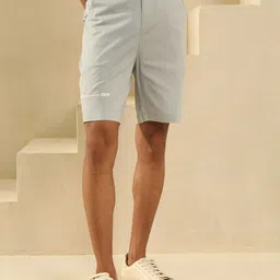 PRIMAL GRAY Men Mid-Rise Regular Fit Knee Length Regular Shorts-picture-36