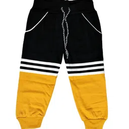 AMNOUR Infants Pack Of 2 Cotton Joggers image 4